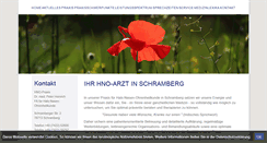 Desktop Screenshot of hno-schramberg.de