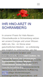 Mobile Screenshot of hno-schramberg.de